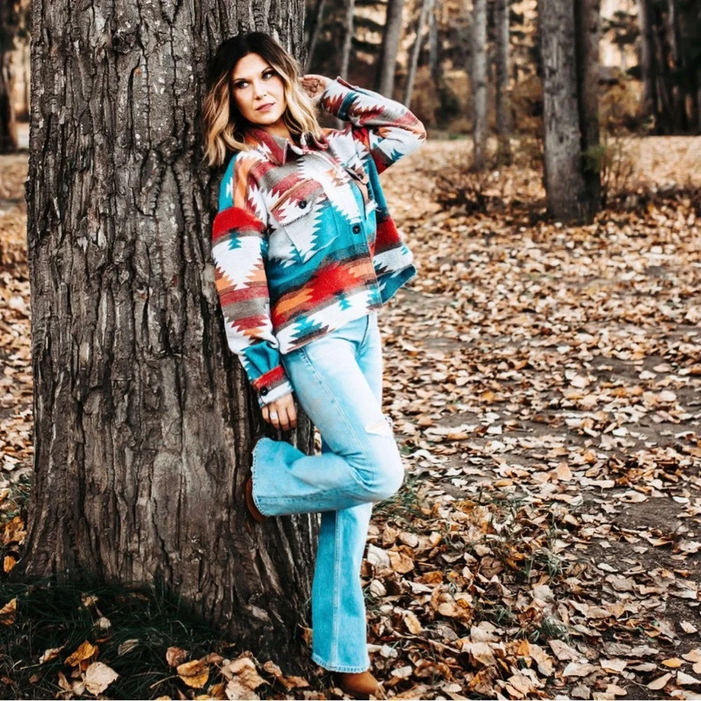 Boho western shacket - Picture 6 of 9